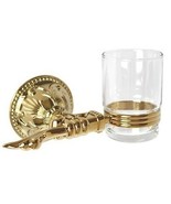 gold clour  BATHROOM ACCESSORIES single cup tumbler holder - €40,61 EUR
