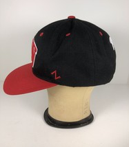 UNLV Rebels Hat Cap Snapback Embroidered Logo Black Red - £6.97 GBP