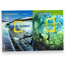National Geographic Physical &amp; Life Science Big Ideas 2 x Student Books ... - £14.79 GBP