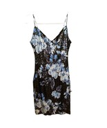 B. Darlin Y2K Black Blue Floral Sequin Mini Dress 5/6 - $50.00