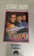 Star Trek The Collectors Edition Whom Gods Destroy the Lights of Zetar VHS RARE - £9.05 GBP