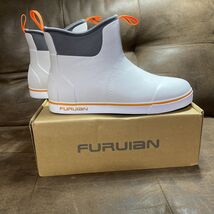 Furuian Rubber Waterproof Ankle Boots, rain, Deck Boots, Fishing, Used 1... - $29.69