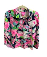 Lilly Pulitzer Girls L (8-10) Long Sleeve Honda Classic Popover Jacket P... - $621.92 MXN