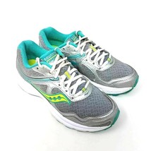 Saucony Womens Sneakers Sz 7 M Grid Cohesion 10 Running Shoes Gray Blue S15333-1 - £19.67 GBP