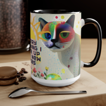 Every Morning I Wake Up Two-Tone Coffee Mug 11OZ - £13.58 GBP