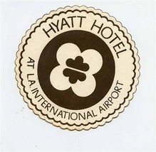 Hyatt Hotel at Los Angeles International Airport Coaster California - £13.95 GBP