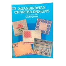 Vintage Needlework Patterns, Dover Series, Scandinavian Charted Designs - £9.95 GBP