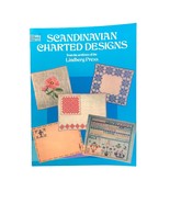 Vintage Needlework Patterns, Dover Series, Scandinavian Charted Designs - $12.60