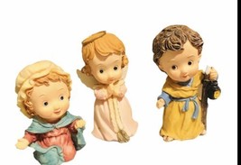 Vintage 3 Small Figurines - See Pics For More Details - £9.38 GBP