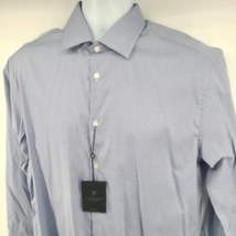 John Varvatos USA Signature Tailored Long Sleeve Button Mens Shirt Size 16 32/33 - £47.44 GBP