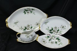 Meito Norleans Livonia Platters Bowl Gravy Boat Lot of 4 - £61.64 GBP