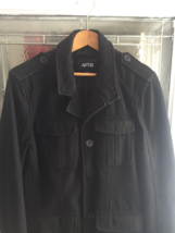 APT. 9 Black wool blend pea coat size M - £55.09 GBP