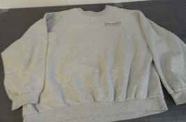DESIGNER ANVIL NEW MEXICO MILITARY INSTITUTE GRAY PULLOVER SWEATSHIRT SI... - $23.08