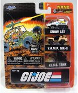 JADA HOLLYWOOD RIDES GIJOE COLLECTOR DIECAST 3 PK SNOW CAT VAMP MK-II HI... - $14.99