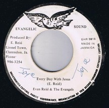 Evan Reid &amp; Evangels Let Them Know 45 rpm Every Day With Jesus Jamaica - $9.89