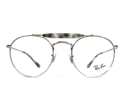 Ray-Ban Eyeglasses Frames RB3747V 2501 Silver Gray Tortoise Asian Fit 50-21-145 - $74.24