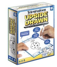 Telestrations: Upside Drawn Team Sketch &amp; Guess Game -NÉW/Sealed - £13.96 GBP