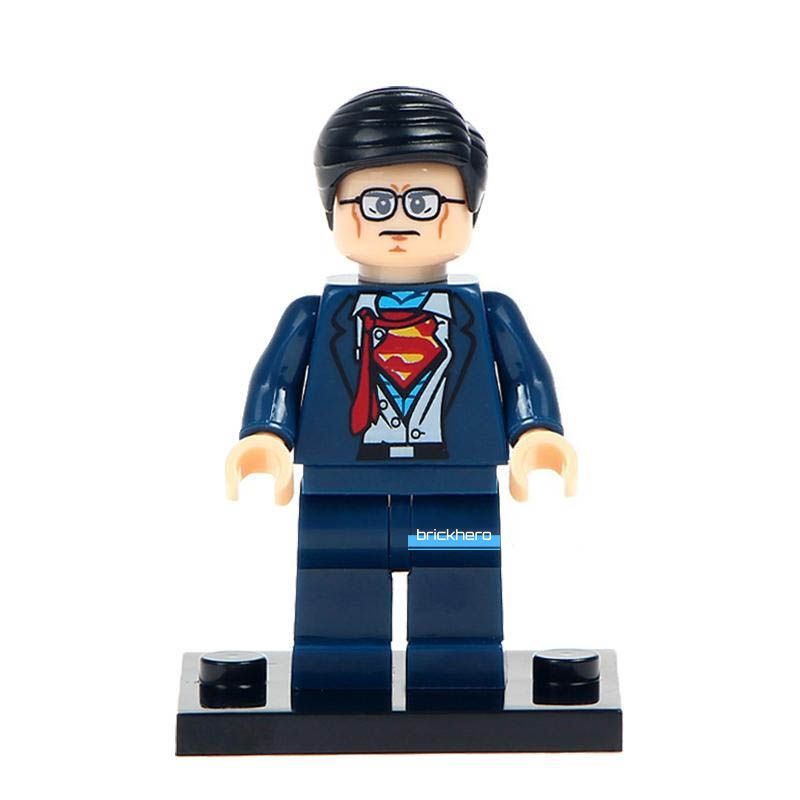 Clark Kent (Superman) DC Super Heroes Lego Compatible Minifigure Brick Toys Gift