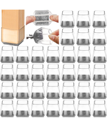 36Pcs Square Chair Leg Floor Protectors, High Elastic Felt Furniture Pad... - $19.64