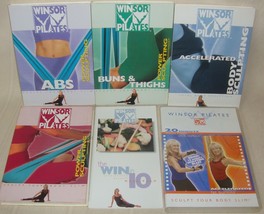 Winsor Pilates DVD Set of 5 ABS, Buns &amp; Things, Accelerated, 20 minute c... - $19.79