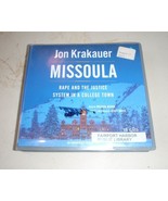 Missoula : Rape and the Justice System in a College Town by Jon Krakauer CD - £10.32 GBP