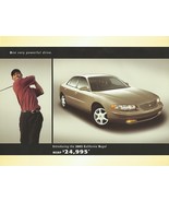 2003 Buick CALIFORNIA REGAL edition sales brochure sheet TIGER WOODS - £4.54 GBP