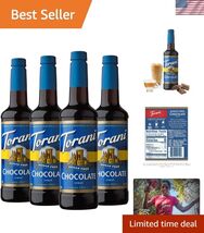 Sugar Free Syrup, Chocolate, 25.4 Ounces Pack of 4 - $43.11