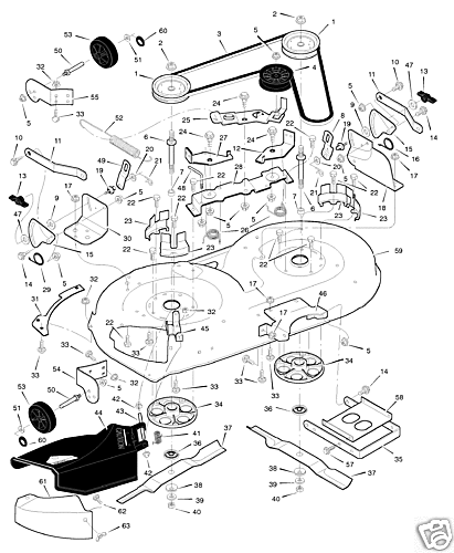Scotts riding mower belt diagram 42 inch best sale