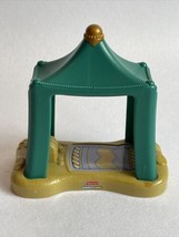 Fisher Price Little People Christmas Nativity Wise Men Tent Green Inn Bethlehem - £11.29 GBP