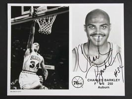 Charles Barkley Signed Autographed Glossy 8x10 Photo - Philadelphia 76ers - £39.53 GBP