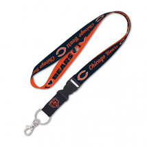 Chicago Bears Lanyard with Detachable Buckle Heart Design - $528.89 MXN