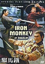  Iron Monkey Of Shaolin -- Hong Kong Kung Fu Martial Arts Action movie DVD  - £15.81 GBP