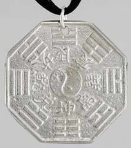 Yin Yang I Ching Amulet Pendant New - $19.95