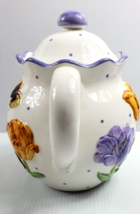Flower design Tea Pot Mint - £7.98 GBP