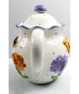 Flower design Tea Pot Mint - £7.85 GBP