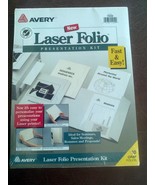 Avery Laser Folio Presentation Kit Gray #11250 Ink Jet &amp; Laser Compatibl... - €13,66 EUR