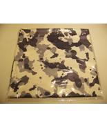 CAMOUFLAGE UNISEX NECK GAITER MASK INFINITY SCARF BALACLAVA GRAY WHITE - $8.99