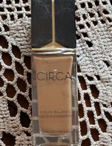 Circa Beauty Color Balance Liquid Foundation ~ 07 Golden Med Beige ~ 1 f... - £11.93 GBP