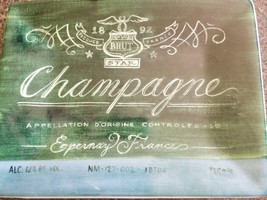 Cape Craftsmen ~ Angela Staehleng ~ Art in Motion ~ Brut Champagne ~ Glass Tray - £17.91 GBP