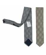 NEW Handsome Neiman Marcus Tie!  Cotton  *Made in USA*   *2 Plaid Patterns* - $743.81 MXN