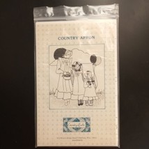 Country Apron Quilt Pattern Little House Prairie Vintage NOS - £7.70 GBP