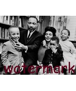 Martin Luther King Jr. Fixing Sons Tie for Family Photo B&amp;W 8x10 Glossy ... - $164.01 MXN