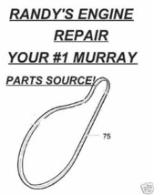 OEM New Drive Belt 760928MA 37X132 Murray Sears Craftsman Snow Blower Th... - $32.99