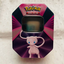 2021 Pokemon TCG Mew, Sun & Moon Voltage V Force, EMPTY Collectors Tin- No Cards - $8.86