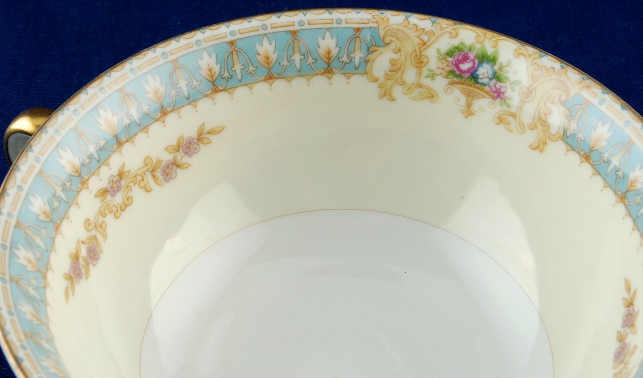 Ransom China 2-Handled Bouillon Soup Cup Japan Item image 2