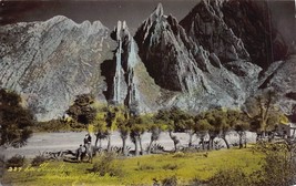 Monterrey Nuevo Leon Mexico~La HUASTECA~1938 Color Real Photo Postcard - £7.88 GBP