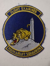 USAF 756th AIRLIFT SQUADRON PATCH - FLIGHT EXAMINER VINTAGE  :KY24-9 - £7.19 GBP