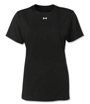 Under Armour Women&#39;s Short Sleeve Keeps Cool Black Sz M - $19.79