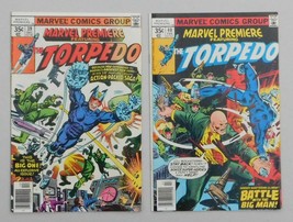 Marvel Premiere 39 40 The Torpedo VFNM 9.0 Marvel 1977 Bronze Age Lot - £9.49 GBP