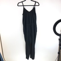 Old Navy Jumpsuit Sleeveless Elastic Waist Pockets Drawstring Pockets Bl... - £11.40 GBP